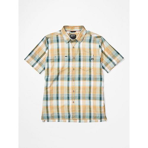 Marmot Clothes Green NZ - Innesdale Shirts Mens NZ3695801